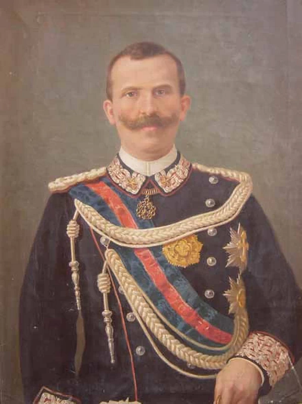 Ritratto di Re Vittorio Emanuele III d' Italia